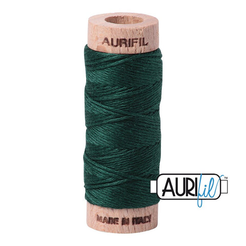 AURIFIL Floss Aurifloss 4026 Forest Green MAKO 6 Strand 18 yards Embroidery Cotton Thread Spool