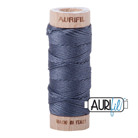 AURIFIL Floss Aurifloss 1158 Medium Grey Gray Charcoal MAKO 6 Strand 18 yards Embroidery Cotton Thread Spool