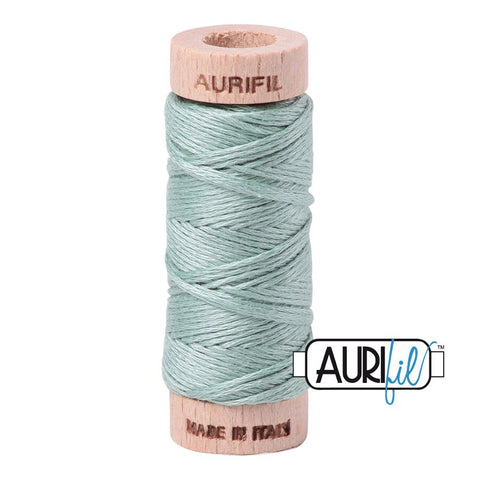 AURIFIL Floss Aurifloss 5014 Marine Water Green MAKO 6 Strand 18 yards Embroidery Cotton Thread Spool
