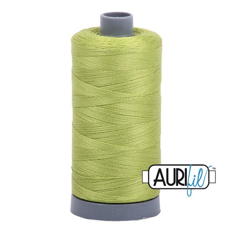 AURIFIL 1231 Spring Green MAKO 28 Weight Wt 750m 820y Spool Quilt Cotton Quilting Thread