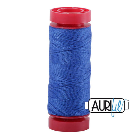 Aurifil LANA WOOL 8725 Cornflower Blue 12 Weight Wt 50 Meters 54 Yards Spool Quilt Wool Quilting Thread