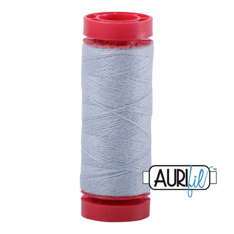 Aurifil LANA WOOL 8781 Medium Sky Blue 12 Weight Wt 50 Meters 54 Yards Spool Quilt Wool Quilting Thread