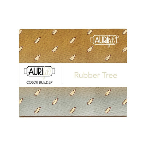 Aurifil Rubber Tree Color Builder Mako Cotton 50 Weight Large Spool VARIEGATED Beige Quilting Thread Set of 3 2000, 4666, 4667